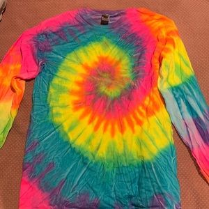 Long Sleeve Tie Dye T-Shirt